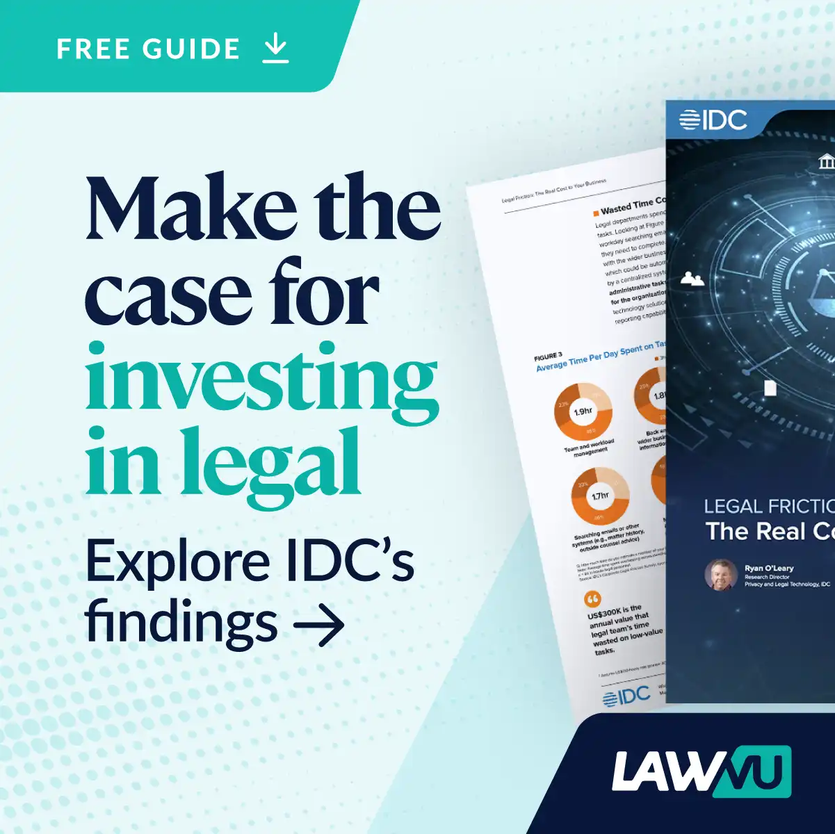Make the case for investing in legal