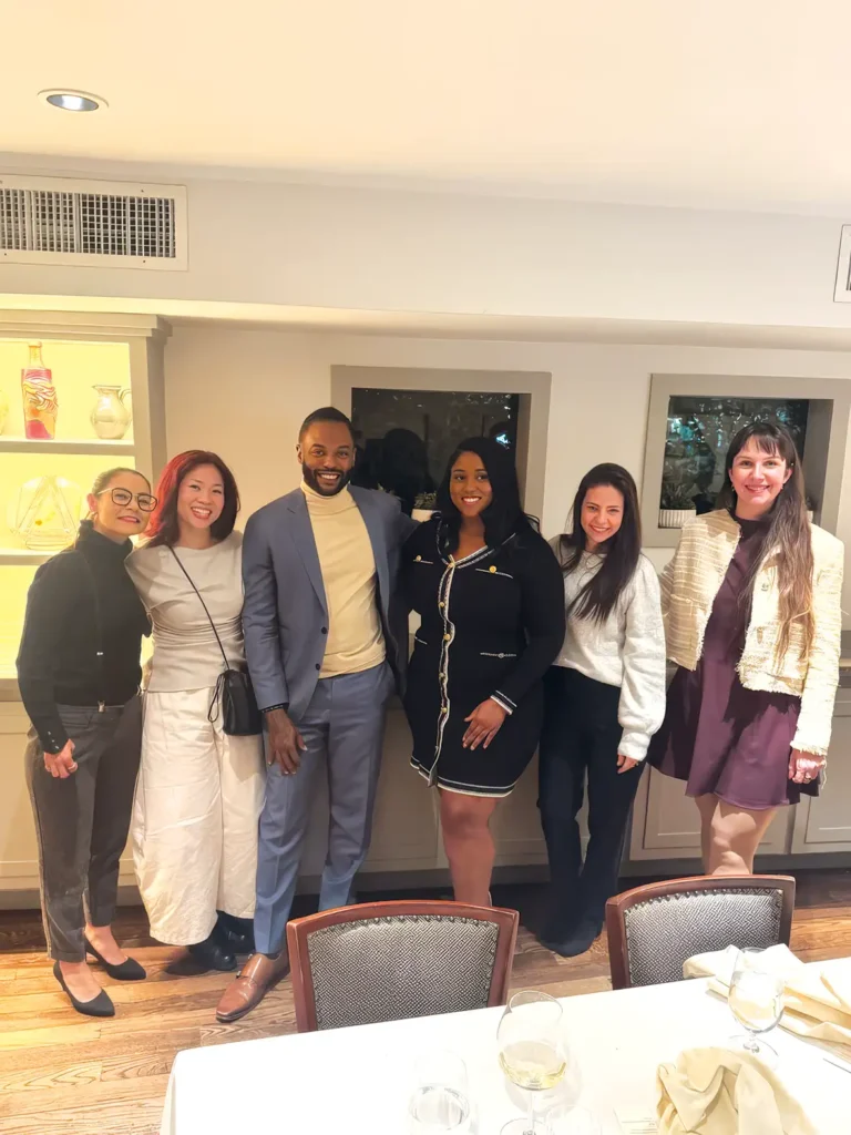 LawVu’s Marcus Smith with attendees from the Houston Retreat